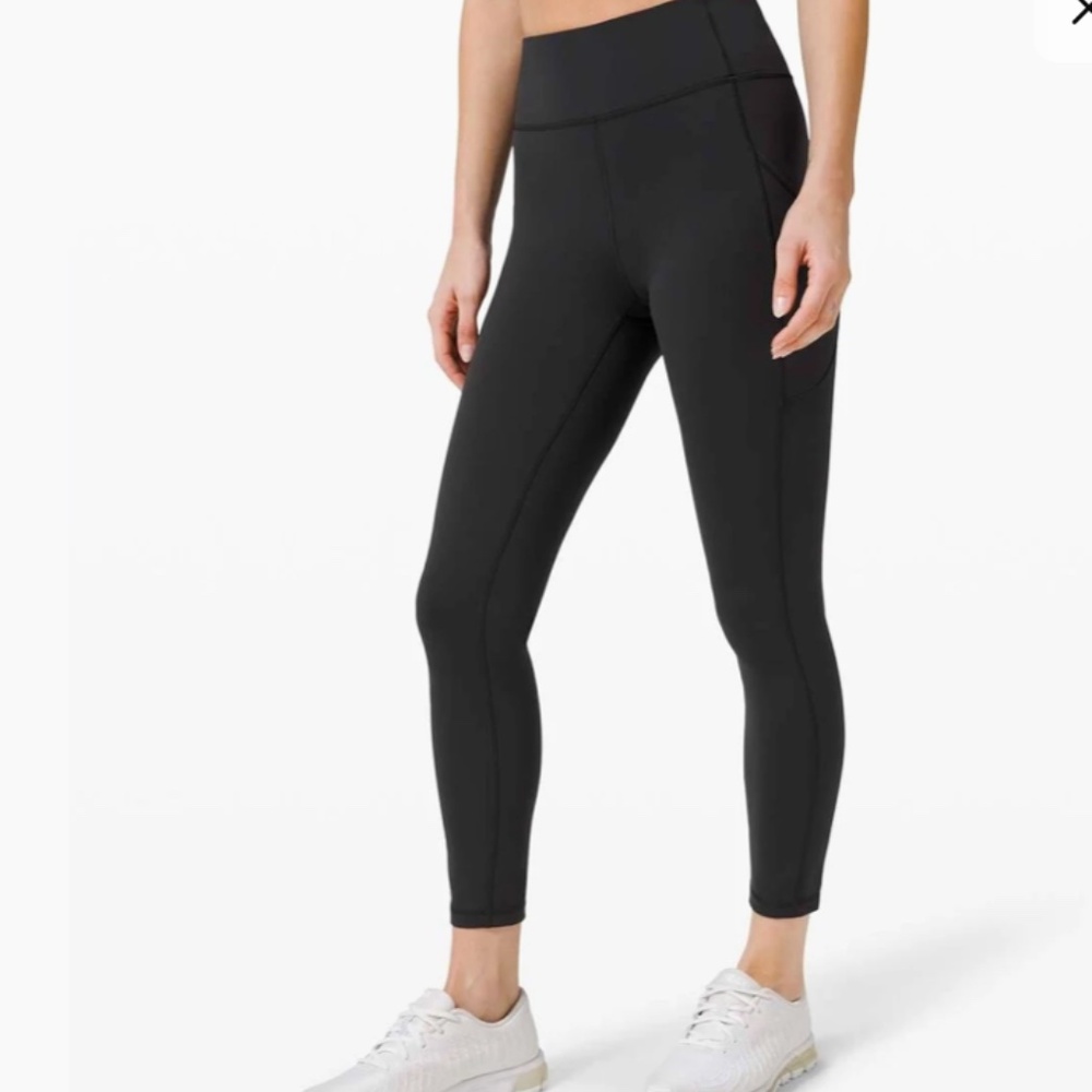 Lululemon Invigorate High-Rise Tight 25” – Black – Size 6 – EUC